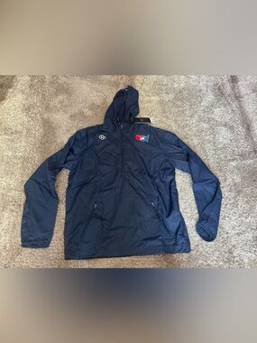 Rudis USAW LOGO 1/4 ZIP WINDBREAKER